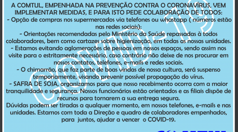 COMUNICADO COMTUL