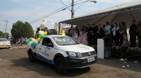 Desfile da semana da Pátria em Tucunduva