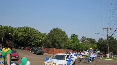 Desfile da semana da Pátria em Tucunduva