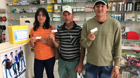 Sorteio do Mês dos Pais da Agropecuária Comtul Tucunduva