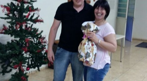 Colaboradores  do Super Comtul realizam festa