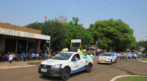 Desfile da semana da Pátria em Tucunduva