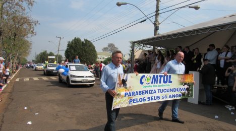 Desfile da semana da Pátria em Tucunduva