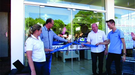 Reinauguração de Supermercado e Loja Agropecuária em Ubiretama