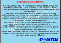 COMUNICADO COMTUL